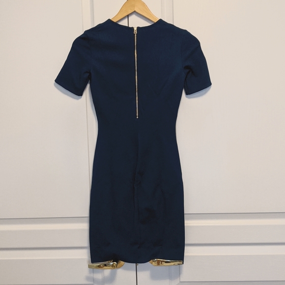 Wilfred by Aritzia - Bodycon Sheath mini stretch blue dress XS - Picture 3 of 5